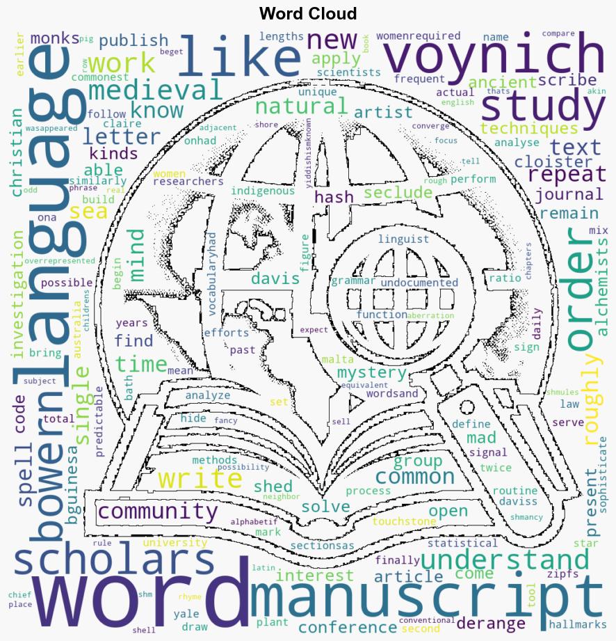 On the Voynich Manuscript - Schneier.com - Image 1