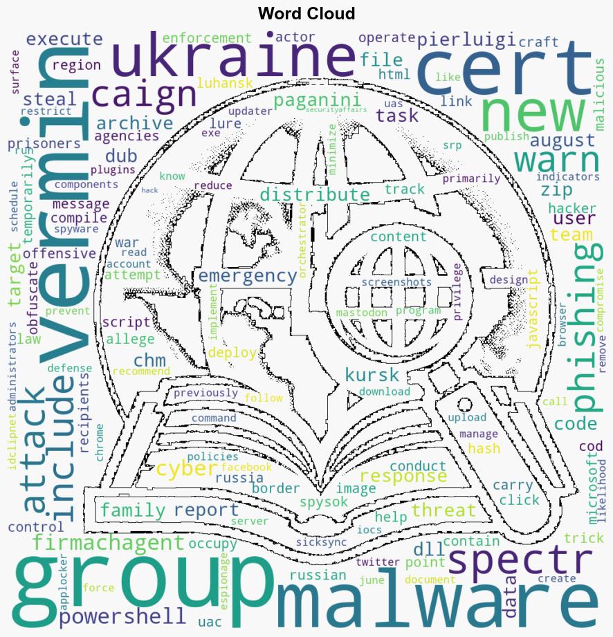 ProRussia group Vermin targets Ukraine with a new malware family - Securityaffairs.com - Image 1