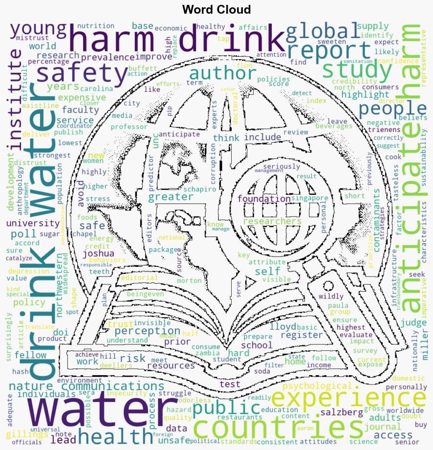 Public trust in drinking water safety is low globally Study finds association with perceptions of public corruption - Phys.Org - Image 1