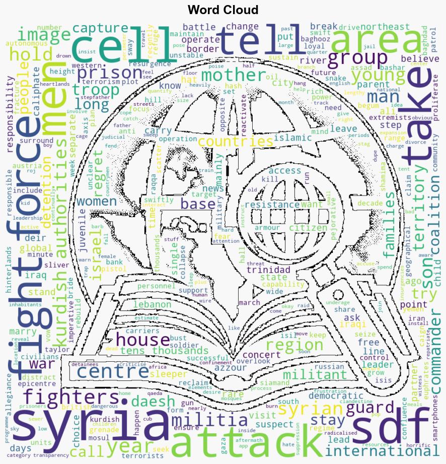 Rare insight into prison housing thousands of IS fighters where 64 men share one cell - Sky.com - Image 1