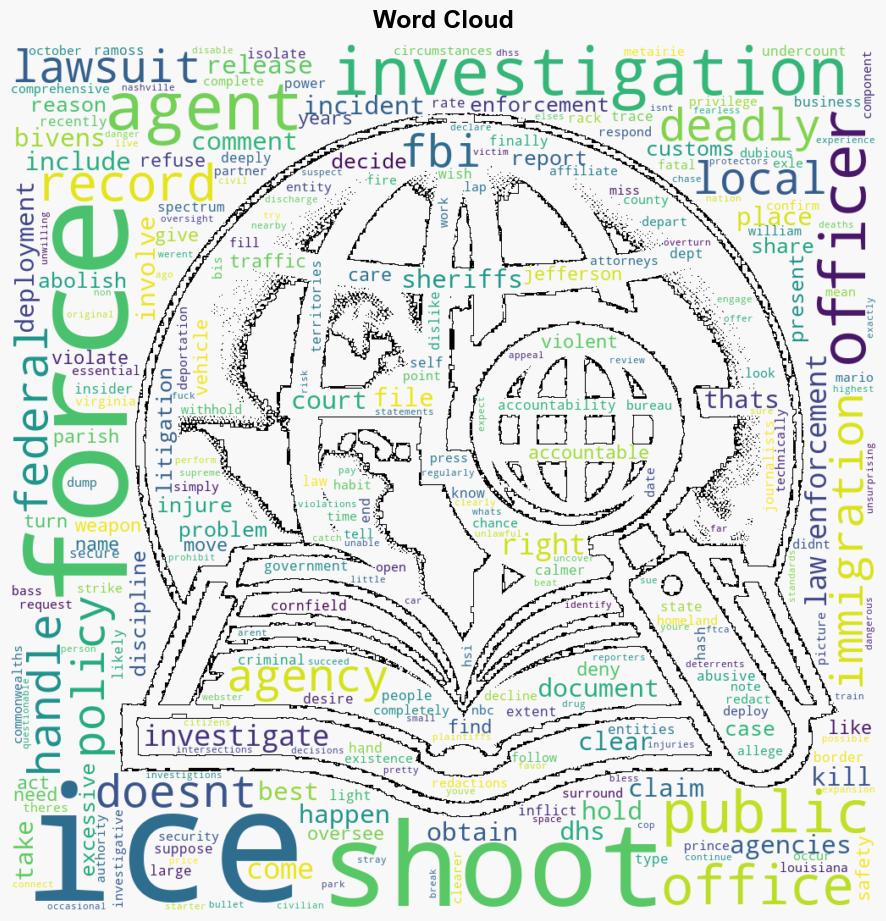 Recently Released Public Records Detail The Extent Of ICEs Deadly Force Problem - Techdirt - Image 1