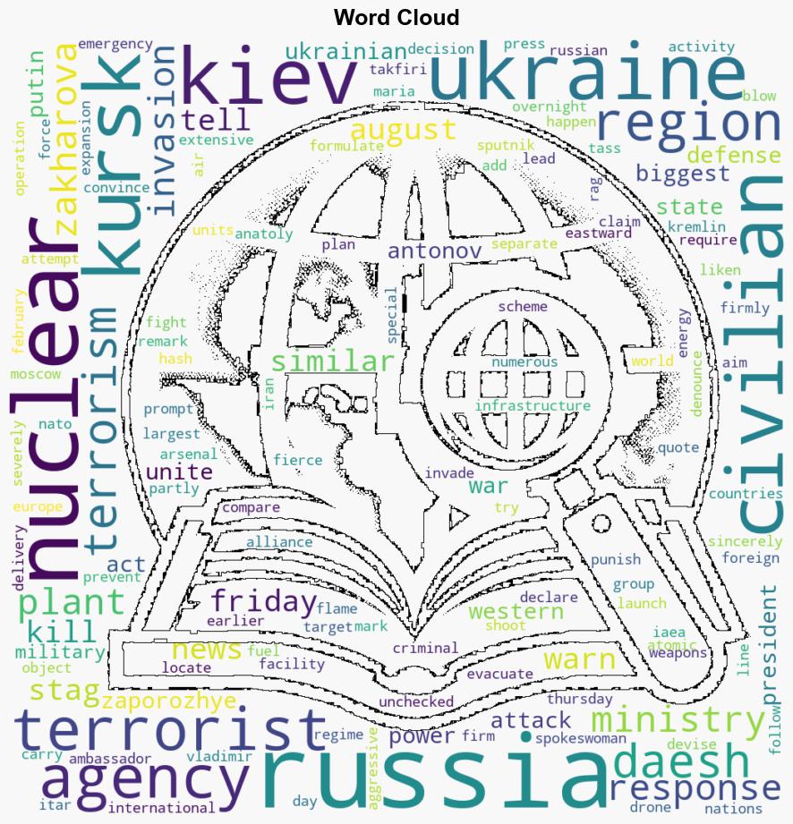 Russia compares Ukraine to Daesh says Kiev killing civilians staging nuclear terrorism - Globalsecurity.org - Image 1