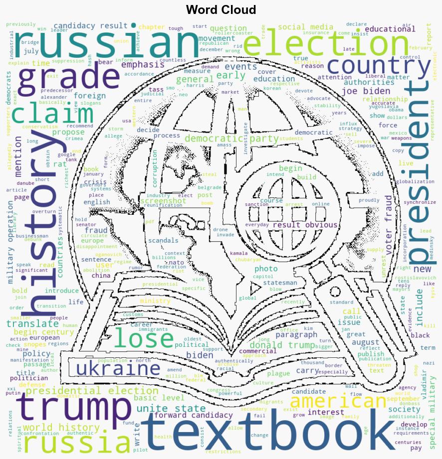 Russian Textbook Claimed Trump Lost 2020 Election Because of Voter Fraud - Snopes.com - Image 1