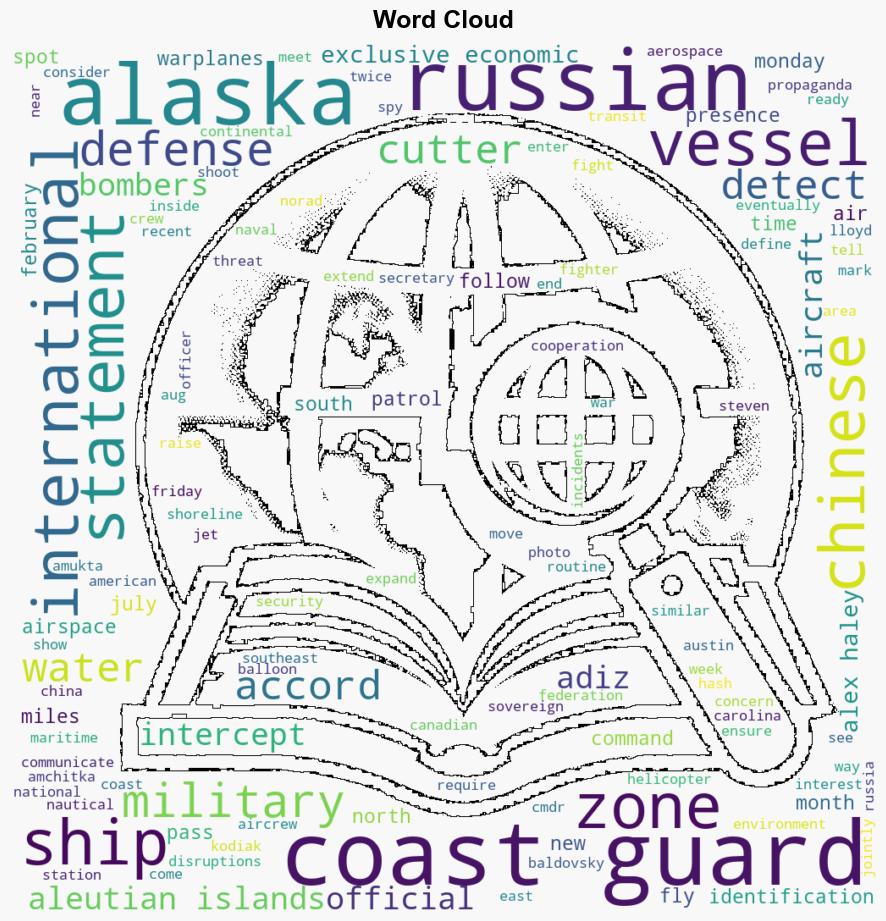 Russian military ship spotted by Coast Guard near Alaskan coast - CBS News - Image 1