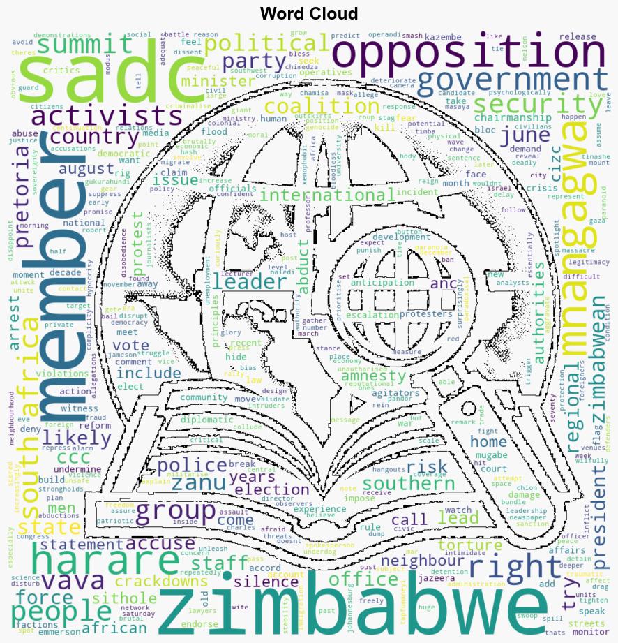 SADC should speak out Zimbabwe activists face crackdown ahead of summit - Al Jazeera English - Image 1