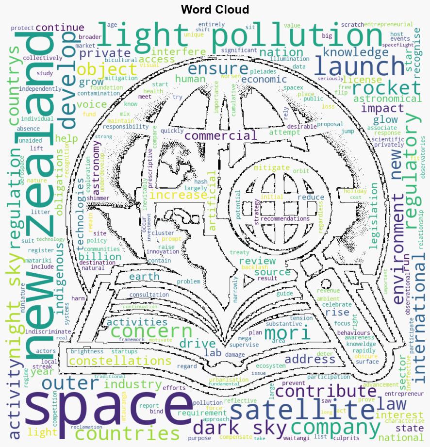 Satellites are making the night sky brighter as a launch site NZ has a duty to combat light pollution - The Conversation Africa - Image 1