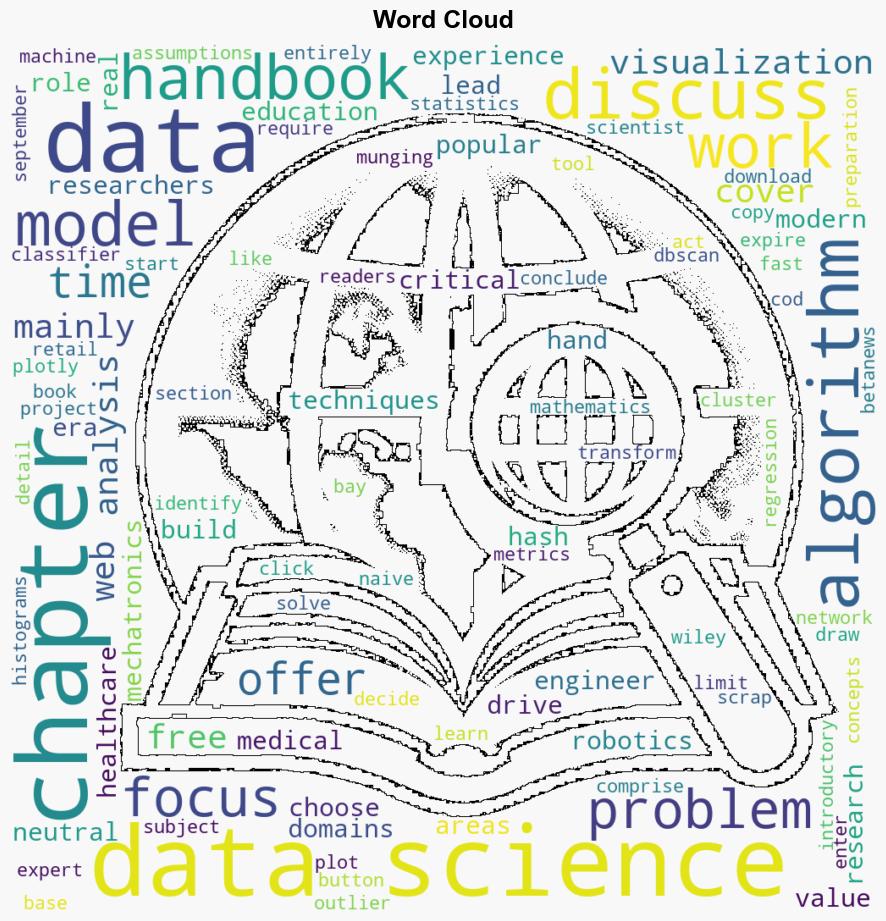 Save 156 Get Data Science Handbook A Practical Approach for FREE - BetaNews - Image 1