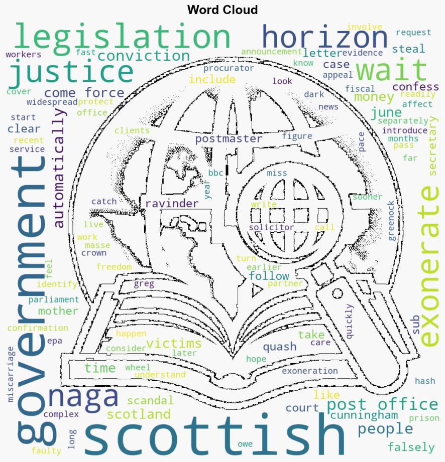 Scottish Horizon victims still waiting for exoneration letters - BBC News - Image 1