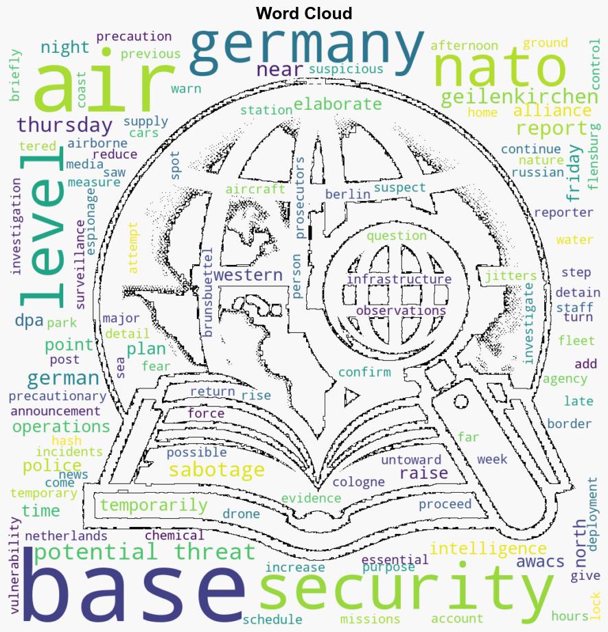 Security is stepped up at a NATO air base in Germany due to a potential threat - ABC News - Image 1