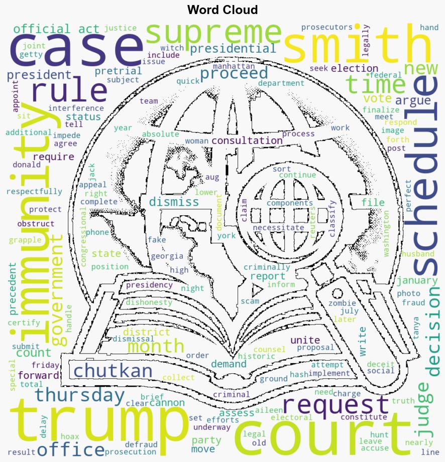 Special counsel Jack Smith asks for more time to assess Supreme Courts immunity ruling as Trump demands complete and total dismissal of 2020 election case - New York Post - Image 1