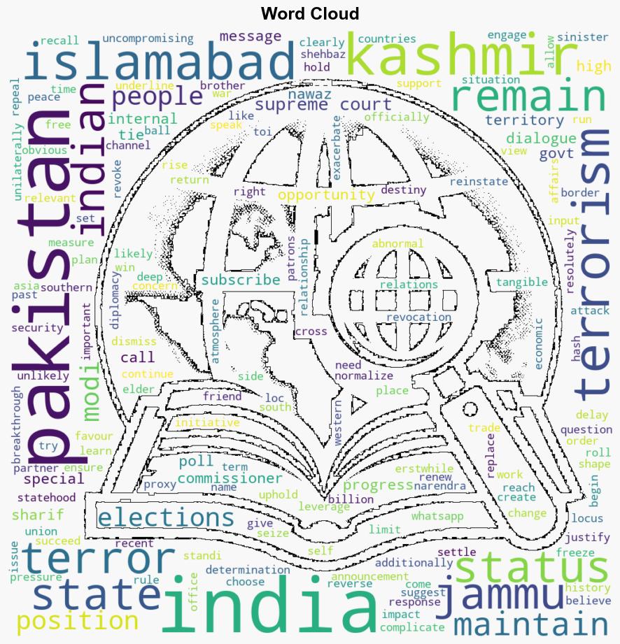 Tensions with Pakistan persist JK poll announcement unlikely to have an impact - The Times of India - Image 1