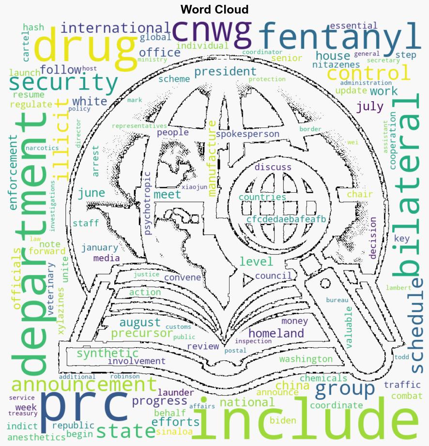 USPRC Counternarcotics Working Group Progress on Illicit Synthetic Drugs Including Fentanyl - Globalsecurity.org - Image 1