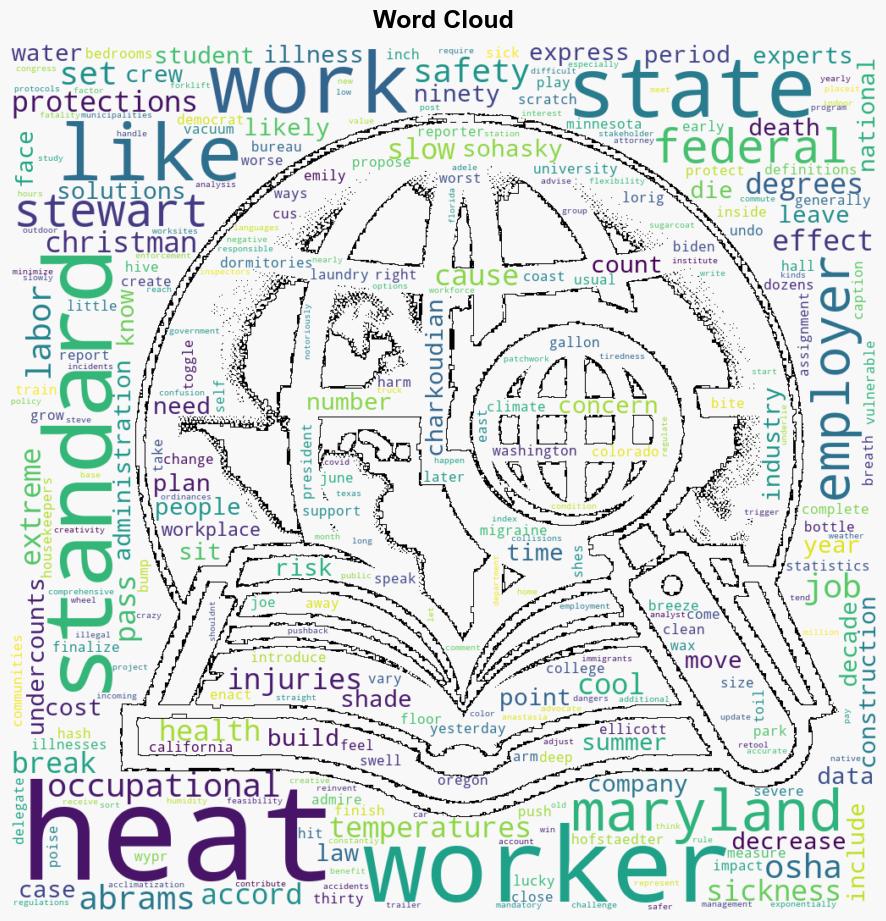 With no federal standard for heat states are making their own to protect workers - NPR - Image 1