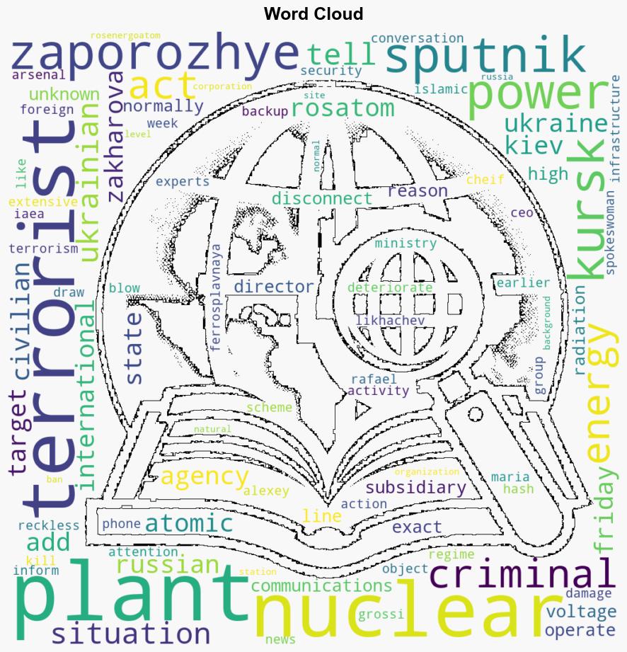 Zaporozhye Kursk Nuclear Plants Targets of Criminal Terrorist Acts of Ukraine - Globalsecurity.org - Image 1