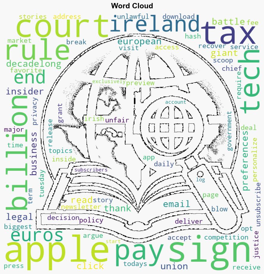 Apple just lost a decadelong EU tax case Now it must pay 14 billion - Business Insider - Image 1