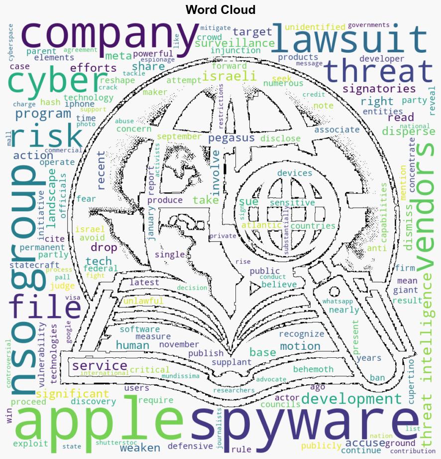 Apple to Drop Spyware Lawsuit Over Security Concerns - Infosecurity Magazine - Image 1