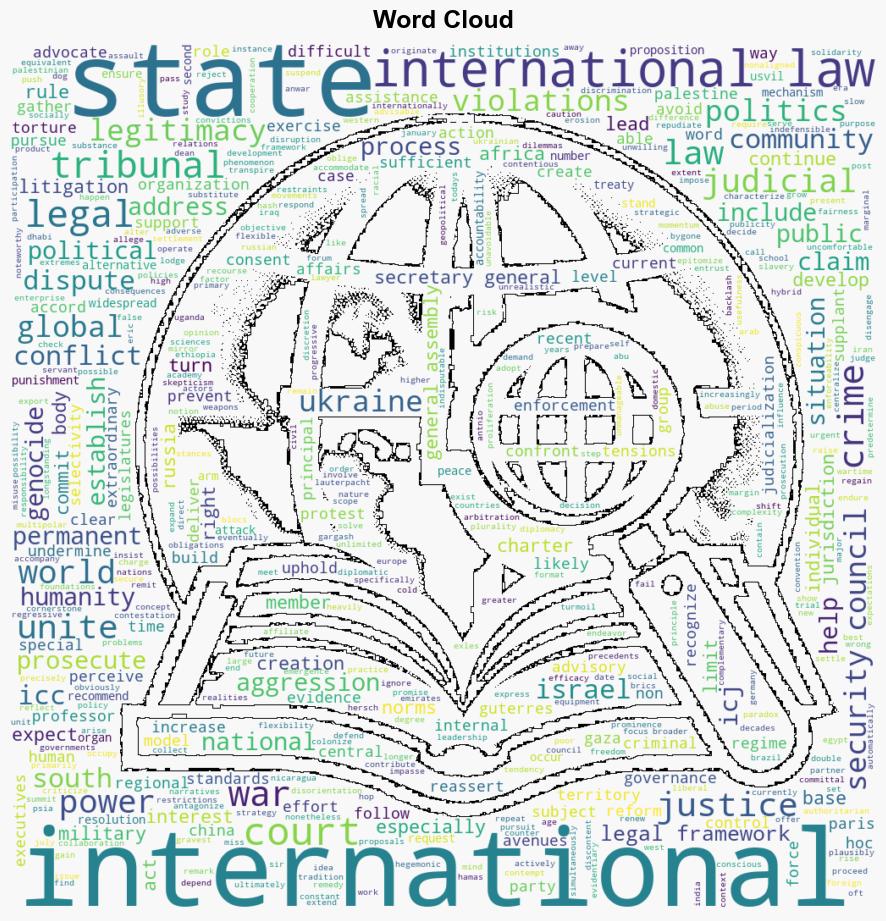 Breaking the Consensus of Wrongdoing Among States At War The Judicialization of the Ukraine and Gaza Wars - Opiniojuris.org - Image 1