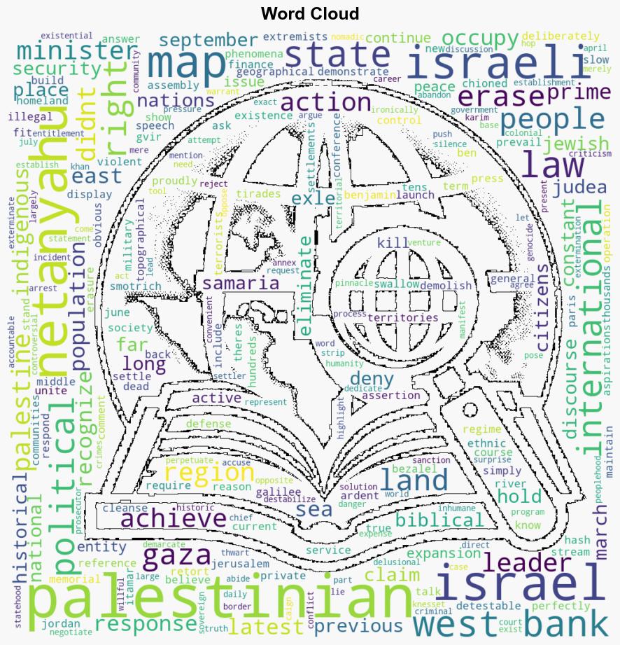 Cartography of Genocide Why Netanyahu Erased Palestine from the Map - CounterPunch - Image 1