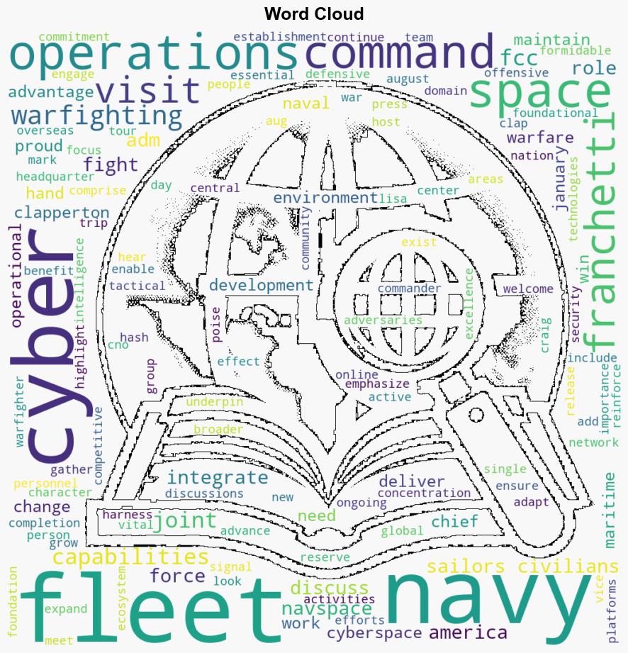 Chief of Naval Operations visits US Fleet Cyber Command and US 10th Fleet - Globalsecurity.org - Image 1