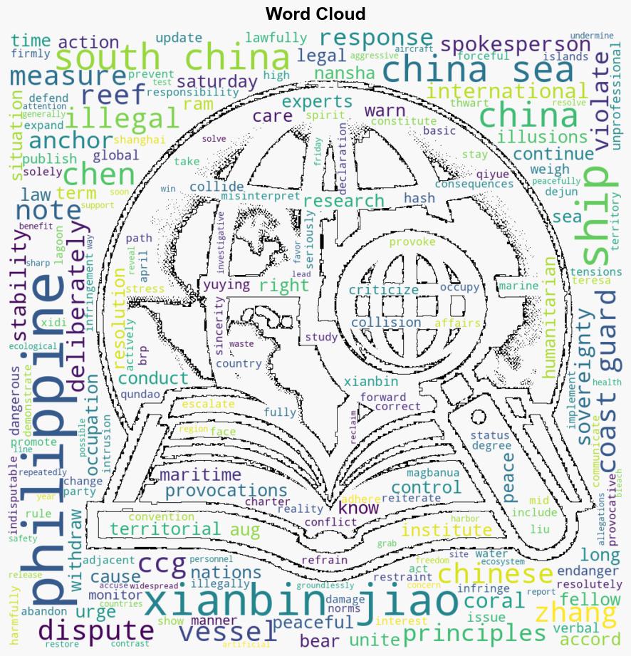 Chinese experts criticize Philippines for endangering ships and violating humanitarian principles after Philippine vessel deliberately collides with CCG ship at Xianbin Jiao - Globalsecurity.org - Image 1
