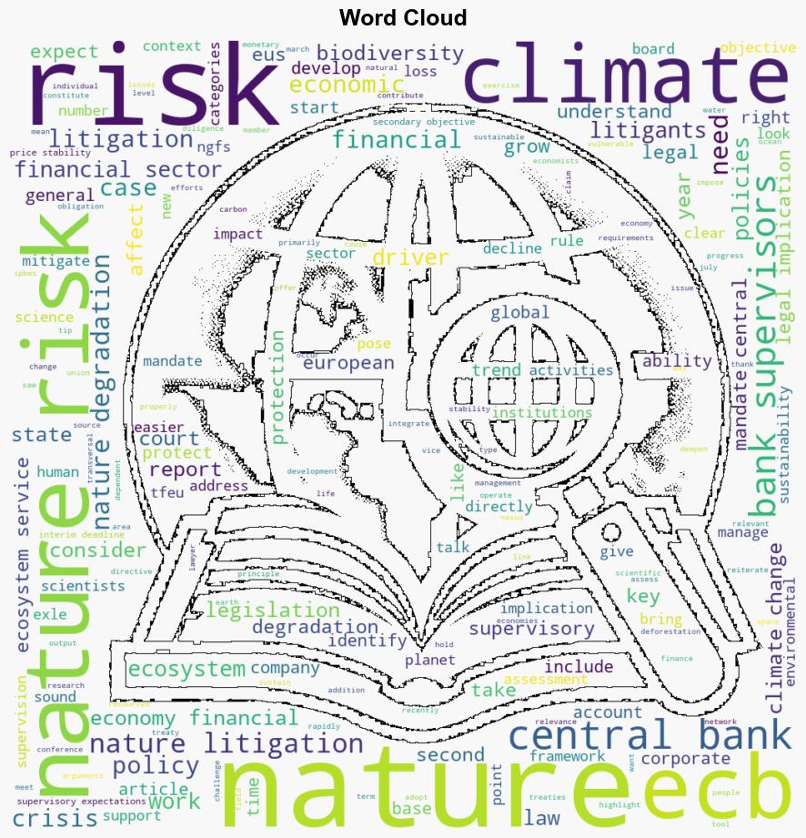 Frank Elderson Naturerelated risk legal implications for central banks supervisors and financial institutions - Europa.eu - Image 1