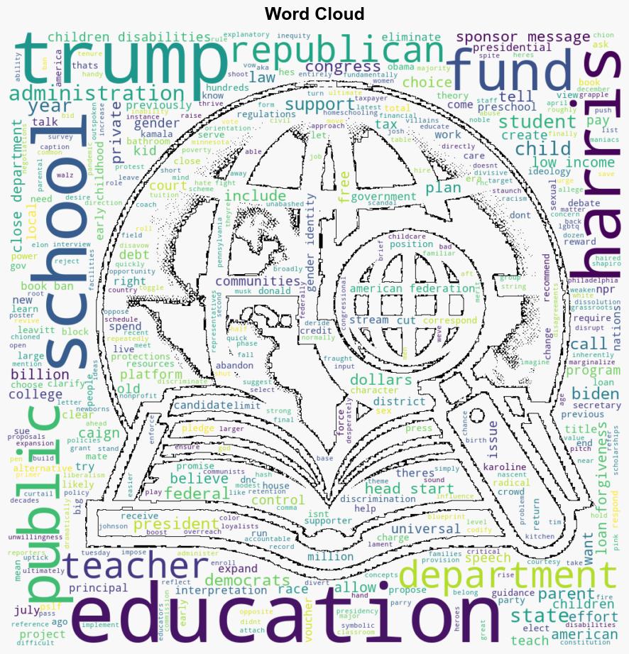 Heres where Trump and Harris stand on 6 education issues - NPR - Image 1