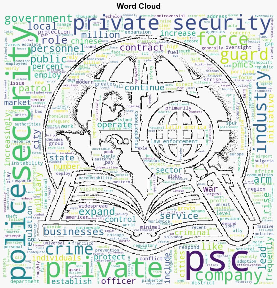 How Extensive is the Privatization of Security - CounterPunch - Image 1