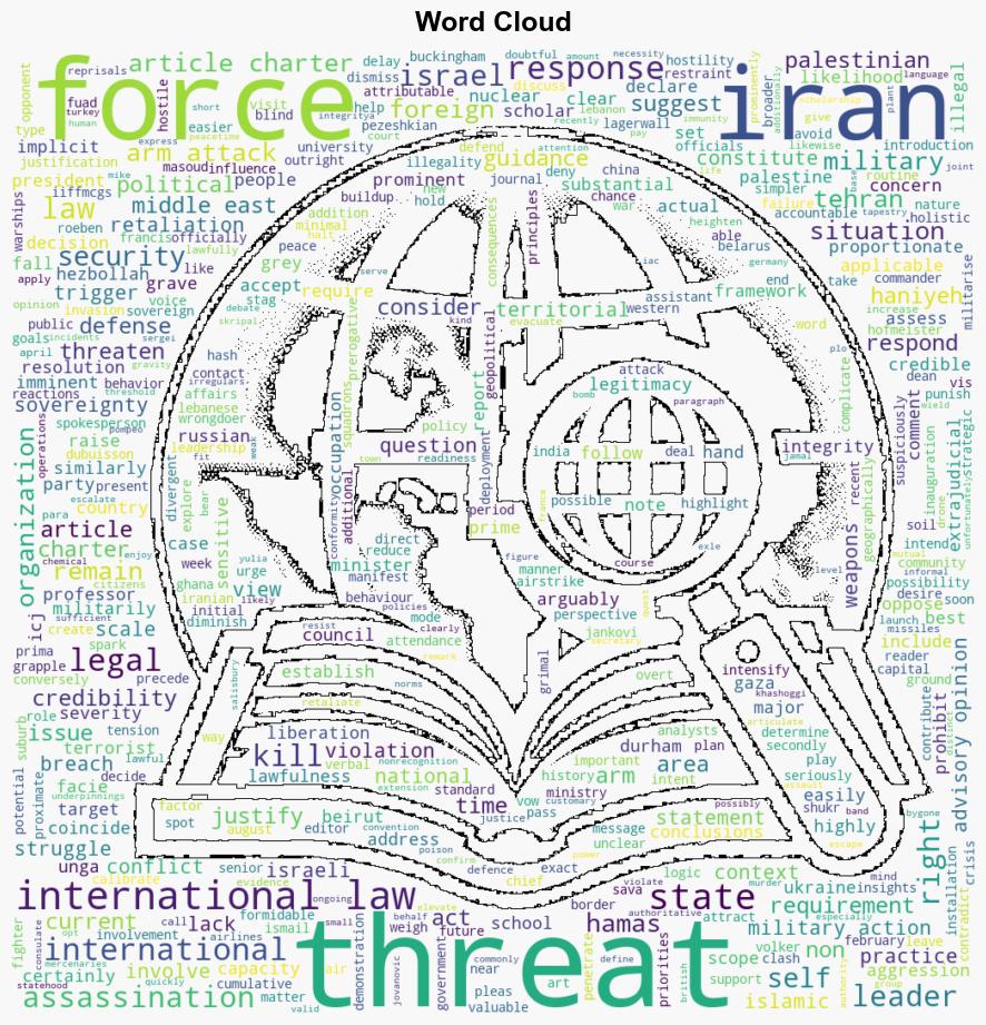 Irans Threat of Retaliation - Opiniojuris.org - Image 1