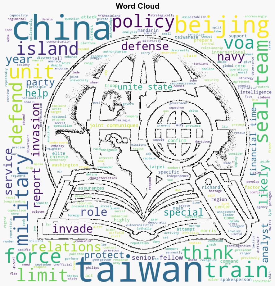 Limited role for US Navy SEAL team in defense of Taiwan - Globalsecurity.org - Image 1