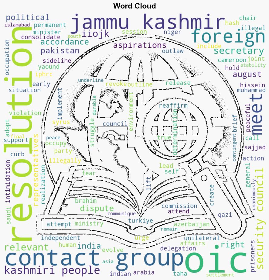 Meeting of the OIC Contact Group on Jammu and Kashmir - Globalsecurity.org - Image 1