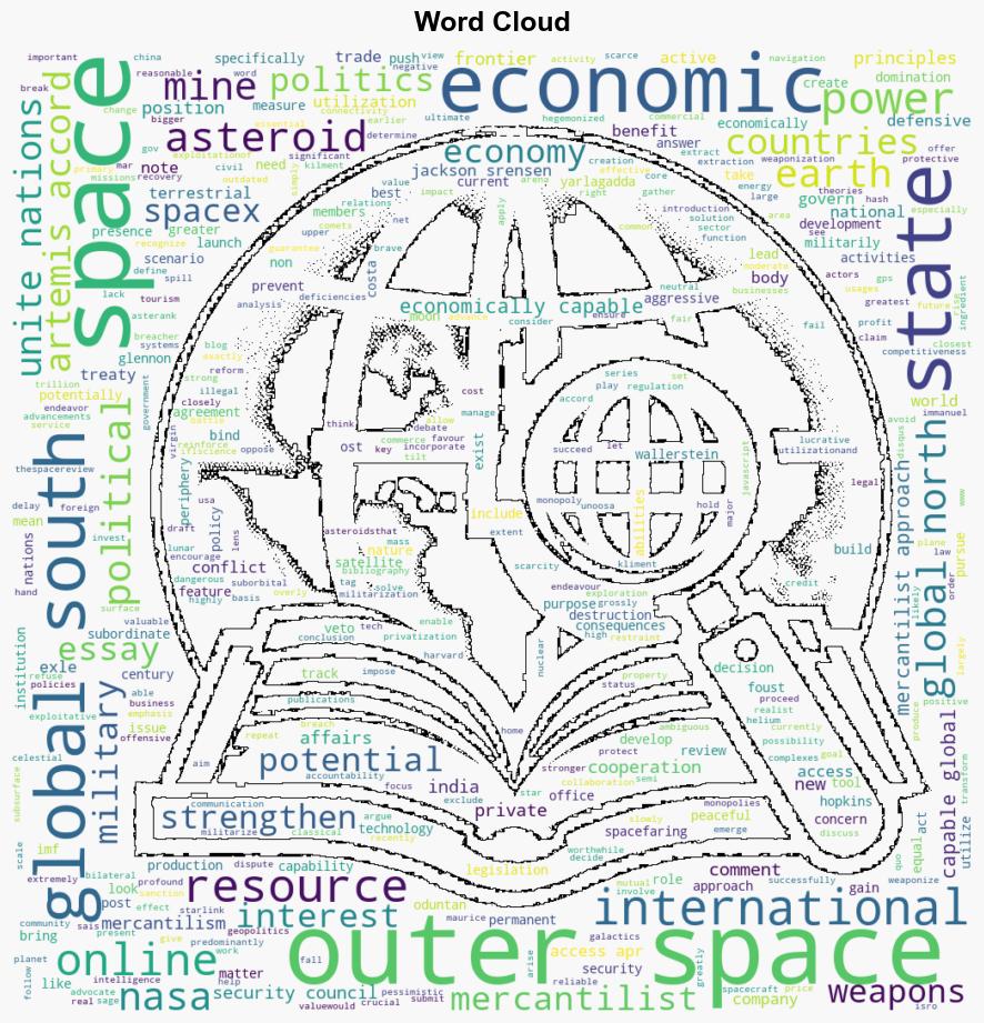 Mercantilism in outer space discussing a politicaleconomic approach for the Global South - The Space Review - Image 1