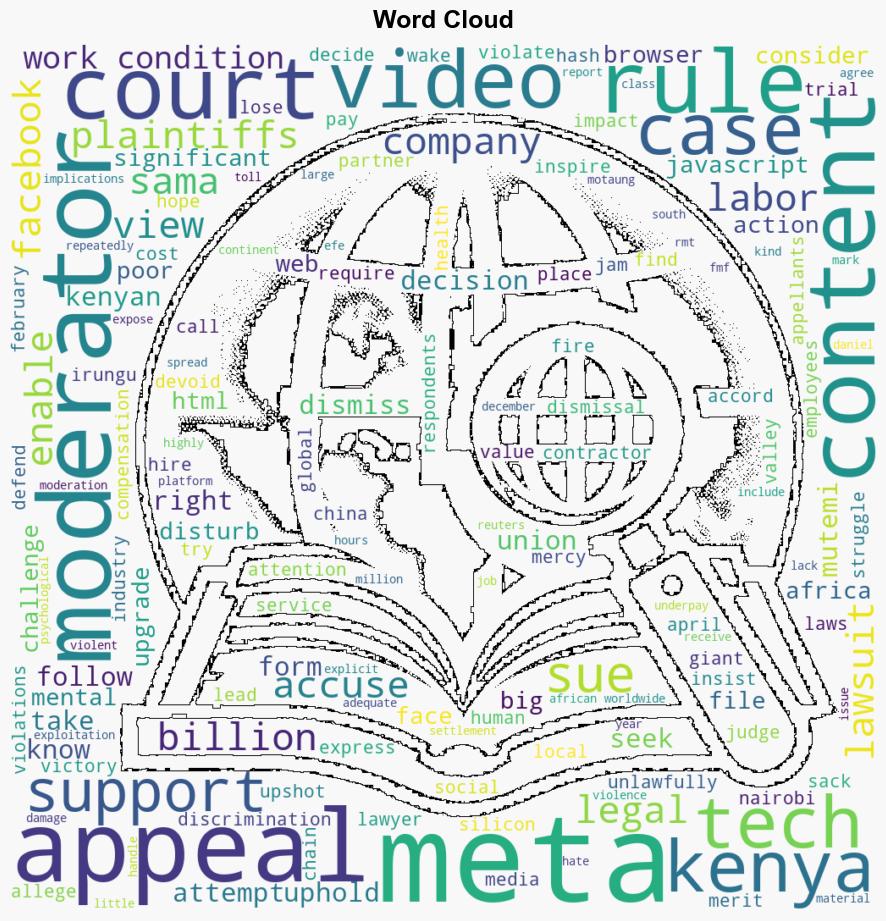 Meta could face trial in Kenya for firing content moderators - DW (English) - Image 1