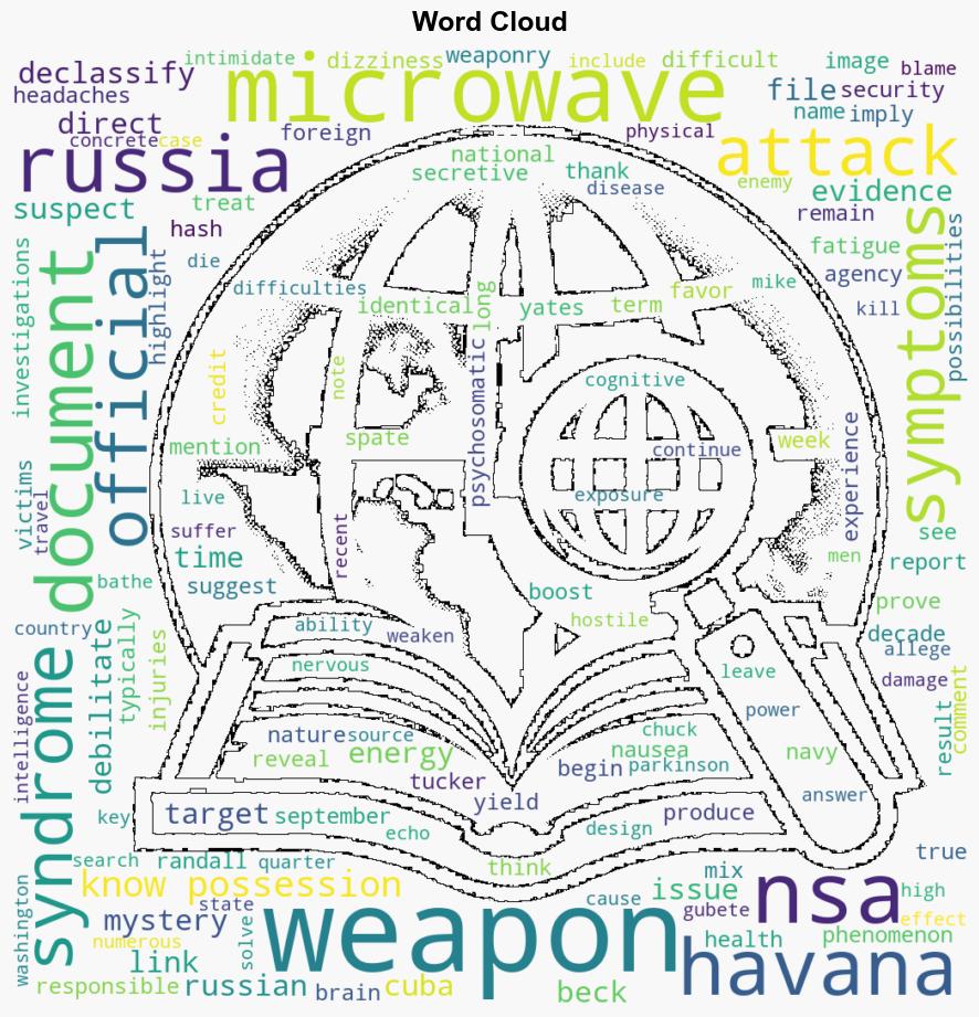 NSA files Russia had microwave weapons linked to Havana Syndrome - Unexplained-mysteries.com - Image 1