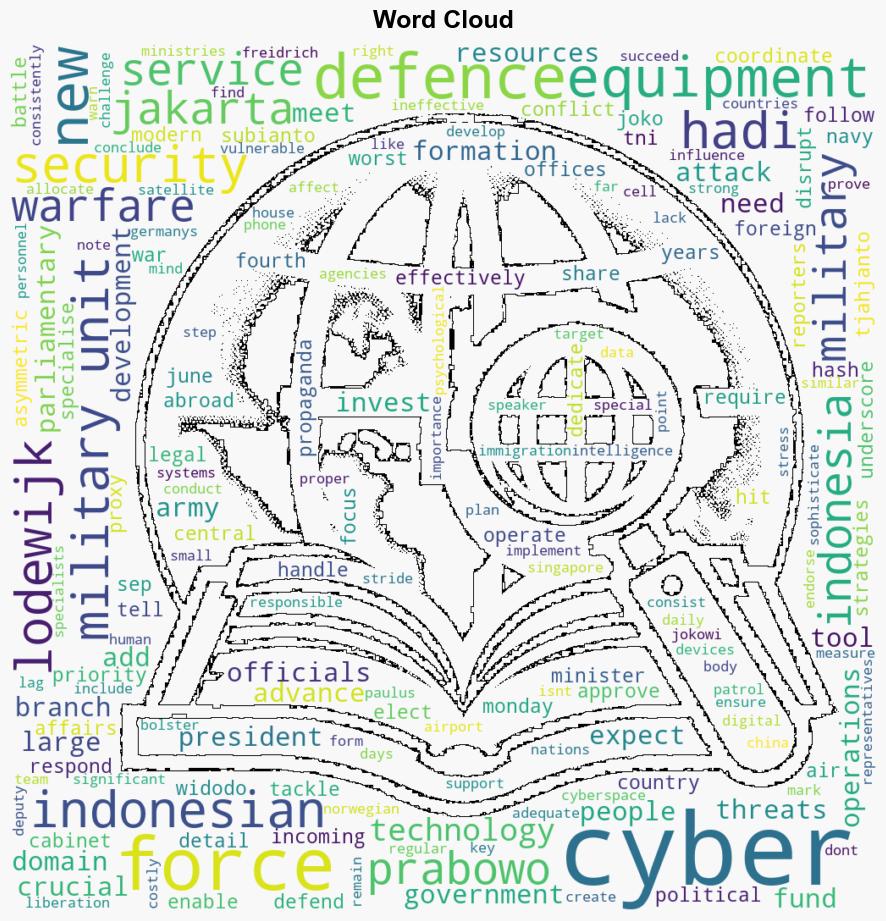 New Cyber Force Indonesia to launch fourth military branch to combat online threats and attacks - CNA - Image 1