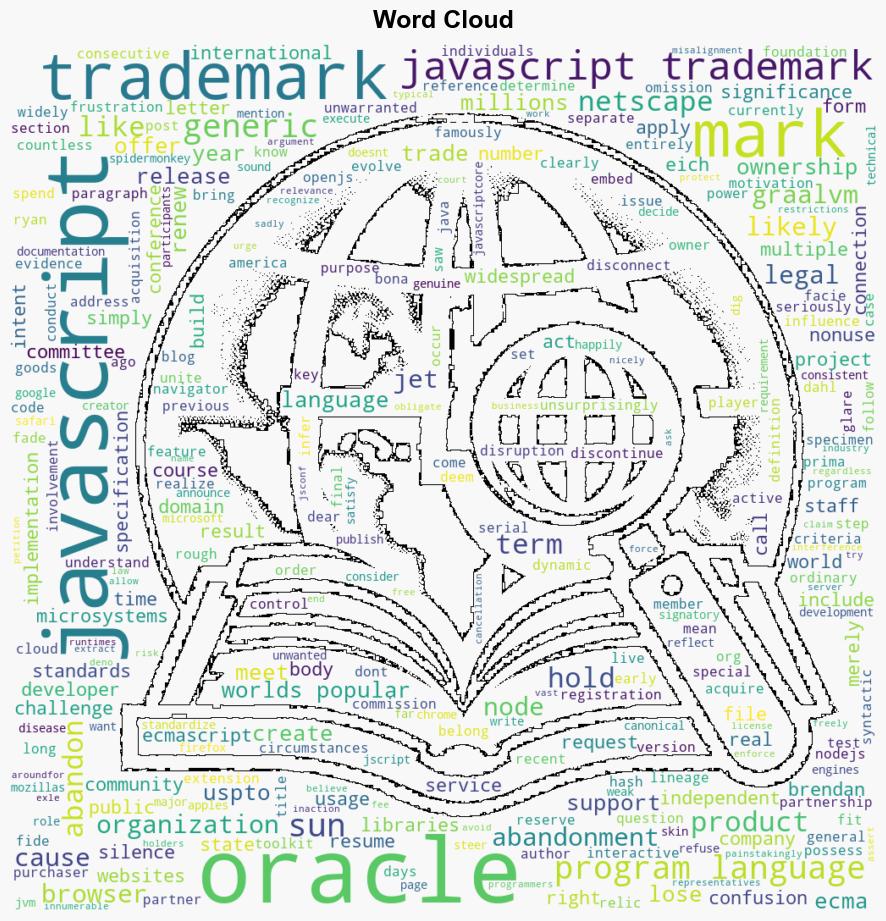 Oracle its time to free JavaScript - Javascript.tm - Image 1