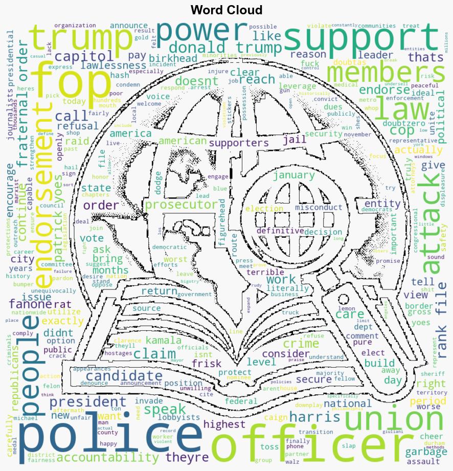 Police Union Says Fuck Officers Law And Order Tosses Endorsement To Donald Trump - Techdirt - Image 1