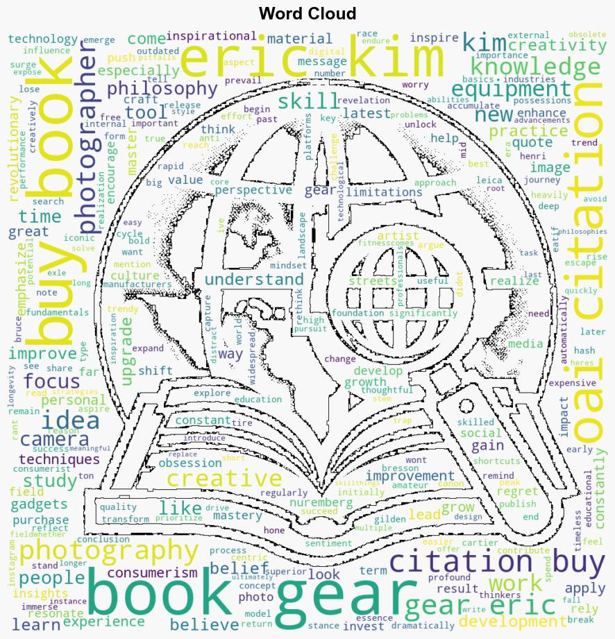 Search Buy Books Not Gear - Erickimphotography.com - Image 1