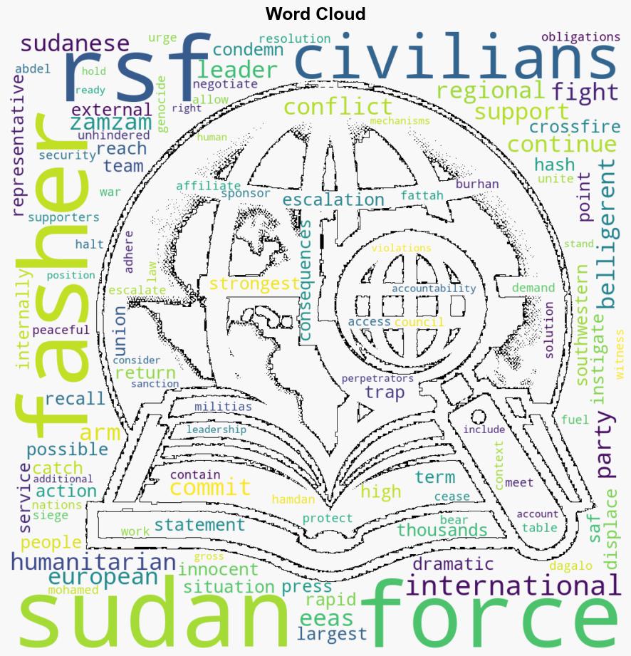 Sudan Statement by the High Representative on the situation in El Fasher - Globalsecurity.org - Image 1