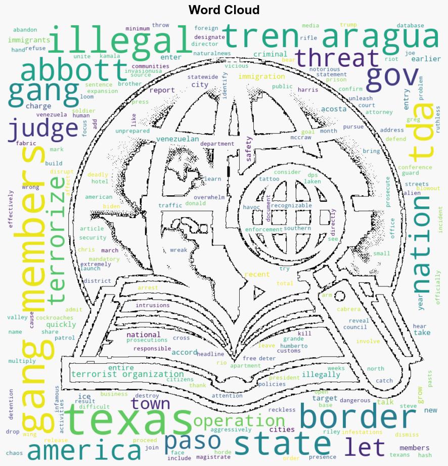 Texas judge threw out prosecutions of Tren de Aragua gang members who crossed border illegally - Naturalnews.com - Image 1