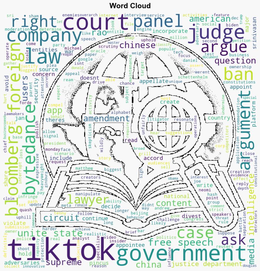 TikTok Fights US SaleorBan Law in Key Appeals Court Faceoff - Yahoo Entertainment - Image 1