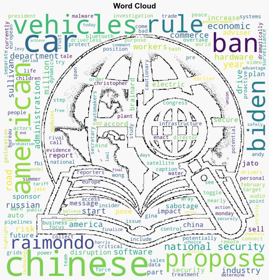 US proposes ban on Chinese auto parts so cars cant be used against us - NPR - Image 1