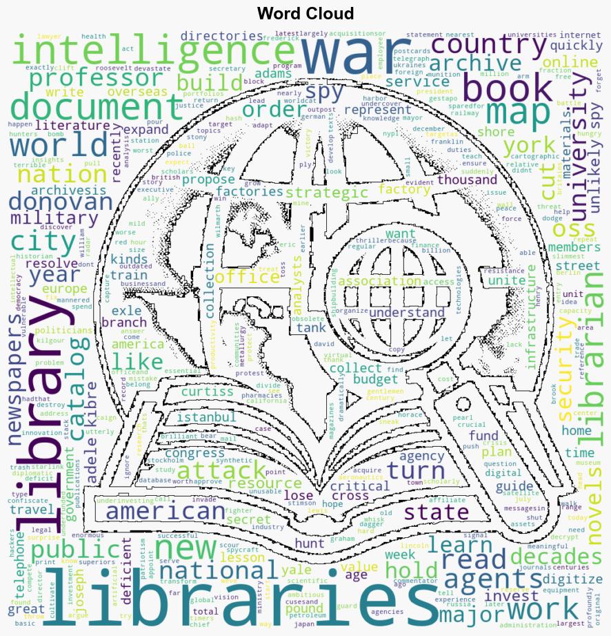 We Underfunded Our Libraries Once It Almost Lost Us World War II - Time - Image 1