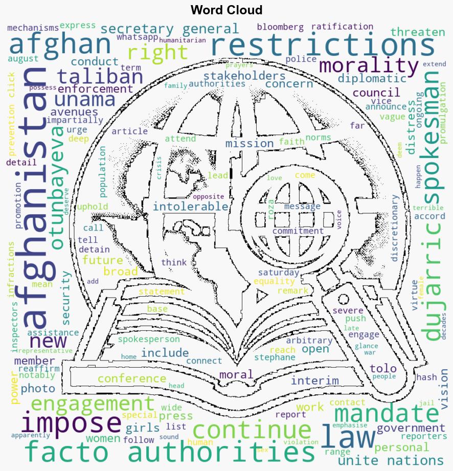 Will keep engaging with stakeholders in Afghanistan including Taliban UN - Business Standard - Image 1