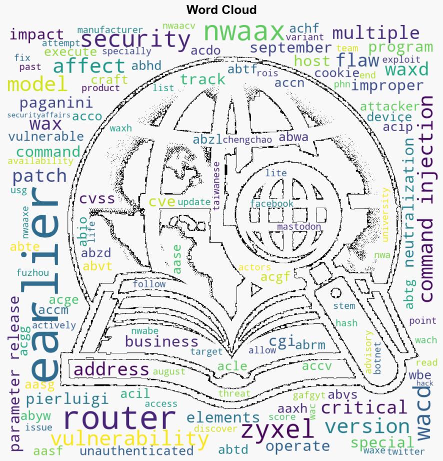 Zyxel fixed critical OS command injection flaw in multiple routers - Securityaffairs.com - Image 1