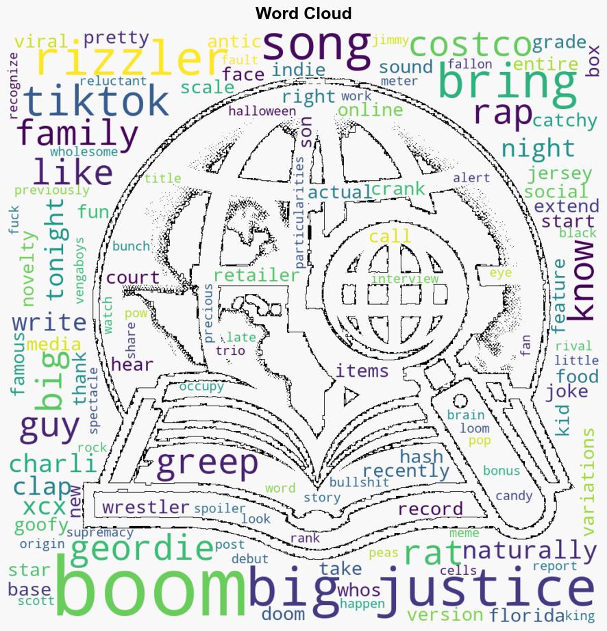 AJ Big Justice The Rizzler Rate Boom Clap Other Boom Songs - Stereogum - Image 1