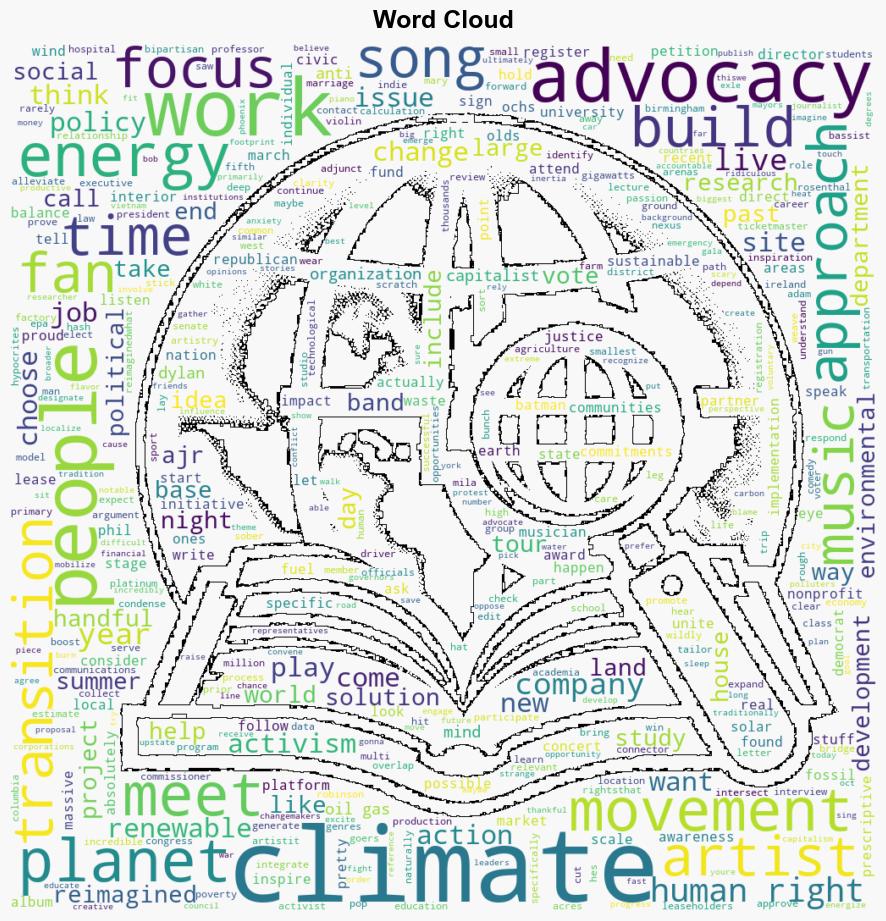 Adam Met on Movement Building Music And His Path To Climate Advocacy - Time - Image 1