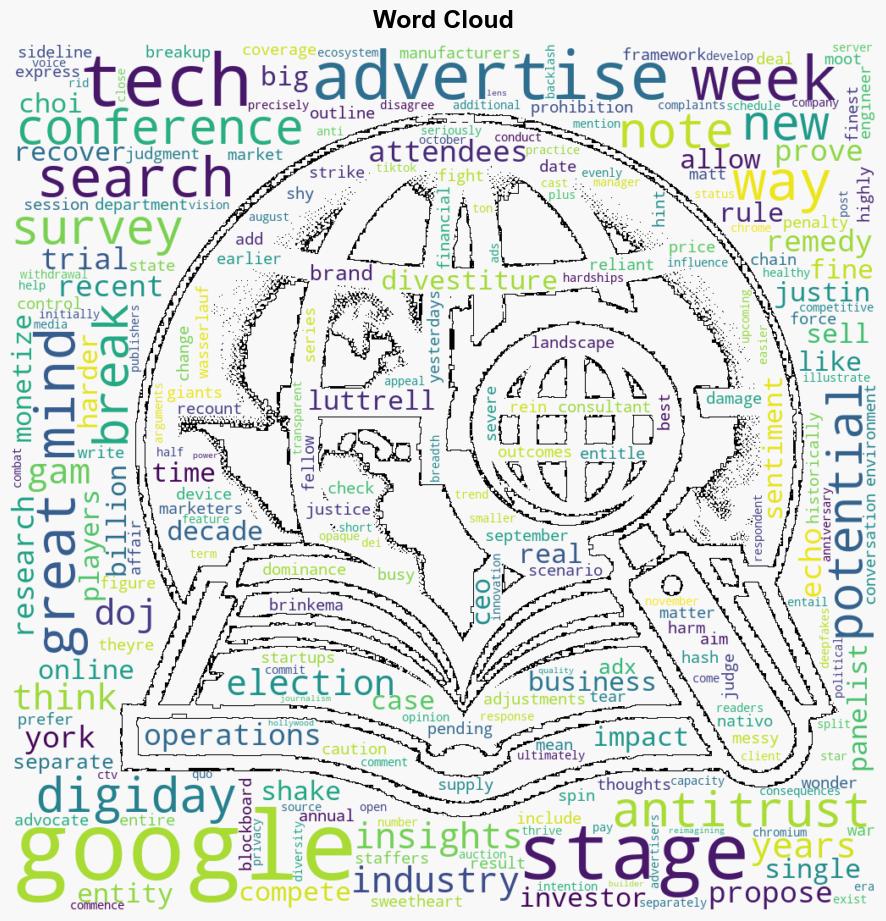 Advertising Week Briefing Some worry the DOJ is fighting yesterdays war in ad tech antitrust case - Digiday - Image 1