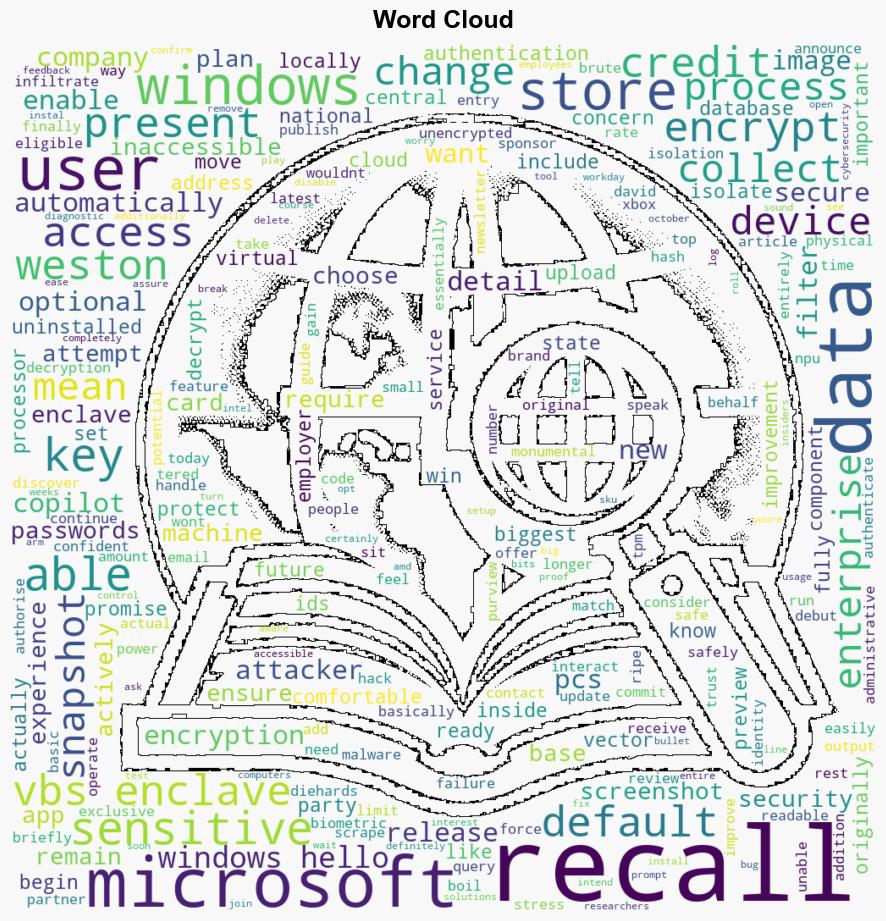 Anything sensitive is always encrypted Microsofts controversial Windows AI that remembers everything you do on your PC is finally secure but will trust follow - Windows Central - Image 1