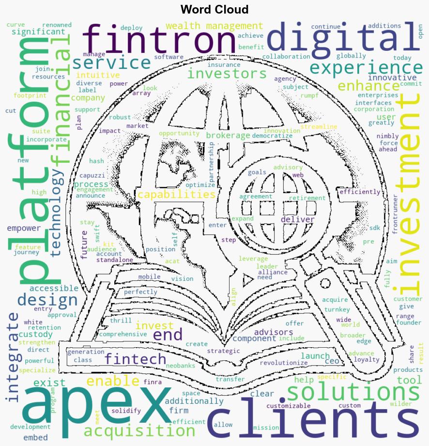 Apex Fintech Solutions acquires FinTron - Finextra - Image 1