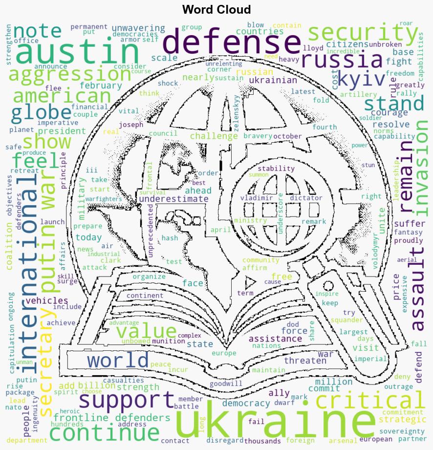 Austin Affirms United States Unwavering Support for Ukraine During Visit to Kyiv - Globalsecurity.org - Image 1